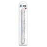 KING COCK - DOBLE PROBLEMA DOBLE DILDO 46 CM TRANSPARENTE