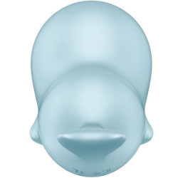 SATISFYER - ESTIMULADOR Y VIBRADOR DE SELLOS AZULES SASSY