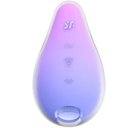 SATISFACTOR - ESTIMULADOR Y VIBRADOR SIRENA VIBRADOR VIOLETA Y ROSA