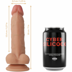 CYBER SILICOCK ARNÉS SILICONA LIQUIDA JUDE