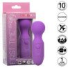 CALEXOTICS - FIRST TIME MASAJEADOR RECARGABLE 10 VIBRACIONES VIOLETA