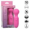 CALEXOTICS - PRIMER MASAJEADOR RECARGABLE CON 10 VIBRACIONES, COLOR ROSA