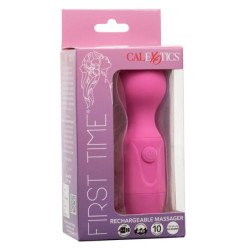 CALEXOTICS - PRIMER MASAJEADOR RECARGABLE CON 10 VIBRACIONES, COLOR ROSA