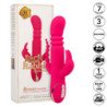 CALEXOTICS - VIBRADOR TRIPLE CON CALENTAMIENTO JACK FANTASY ROSA CONEJO