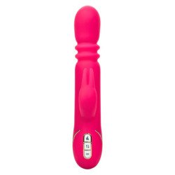 CALEXOTICS - VIBRADOR TRIPLE CON CALENTAMIENTO JACK FANTASY ROSA CONEJO