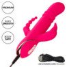 CALEXOTICS - VIBRADOR TRIPLE CON CALENTAMIENTO JACK FANTASY ROSA CONEJO