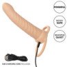 CALEXOTICS - MAXX RIBBED DOBLE PENETRADOR 10 VIBRACIONES CARNE