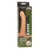 CALEXOTICS - MAXX RIBBED DOBLE PENETRADOR 10 VIBRACIONES CARNE