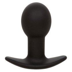 CALEXOTICS - TAPÓN ANAL ROCK BOTTOM 10 VIBRACIONES SILICONA NEGRA