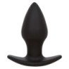 CALEXOTICS - TAPÓN ANAL PERFECTO ROCK BOTTOM 10 VIBRACIONES SILICONA NEGRA