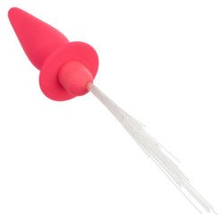 CALEXOTICS - SOUTHERN LIGHTS TAPÓN ANAL CON LUCES 10 VIBRACIONES SILICONA ROSA