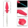 CALEXOTICS - SOUTHERN LIGHTS TAPÓN ANAL CON LUCES 10 VIBRACIONES SILICONA ROSA