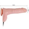 BAILE - DILDO VIBRATORIO E INFLABLE REALISTA DE 18,8 CM