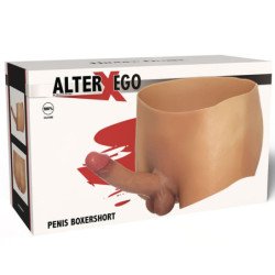 OCULTO DESEO - ALTER EGO BOXERSHOT CON PENE 18 CM TALLA S/M