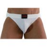BURN - 007 JOCK LYCRA BLANCA S