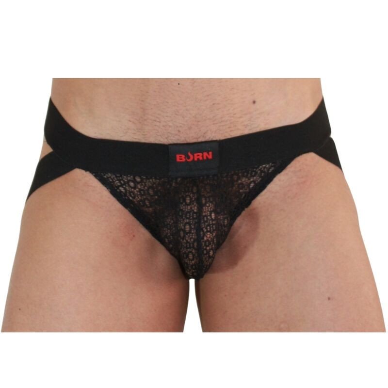 BURN - 005 JOCK LENCERO NEGRO L