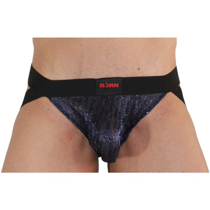 BURN - 006 JOCK AZUL BRILLANTE / NEGRO L