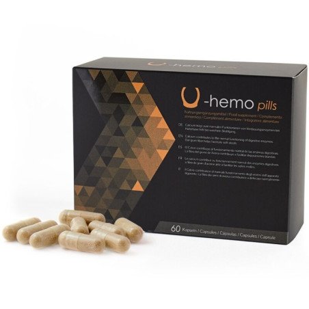 500 COSMETICS - U-HEMO CÁPSULAS PARA PREVENIR LAS HEMORROIDES - 60 CÁPSULAS