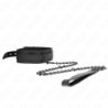 KINK - COLLAR DE BONDAGE DE NEOPRENO MODELO 1 CON CINTURÓN AJUSTABLE DE 78 CM (37,5 X 49,5 CM)