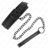 KINK - COLLAR DE BONDAGE DE NEOPRENO MODELO 1 CON CINTURÓN AJUSTABLE DE 78 CM (37,5 X 49,5 CM)