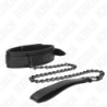 KINK - COLLAR DE BONDAGE DE NEOPRENO MODELO 2 CON CINTURÓN AJUSTABLE DE 78 CM (37,5 X 49,5 CM)