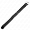 KINK - COLLAR CON CINTURÓN DE 116 CM, CORREA NEGRA AJUSTABLE DE 32-50 CM X 8 CM