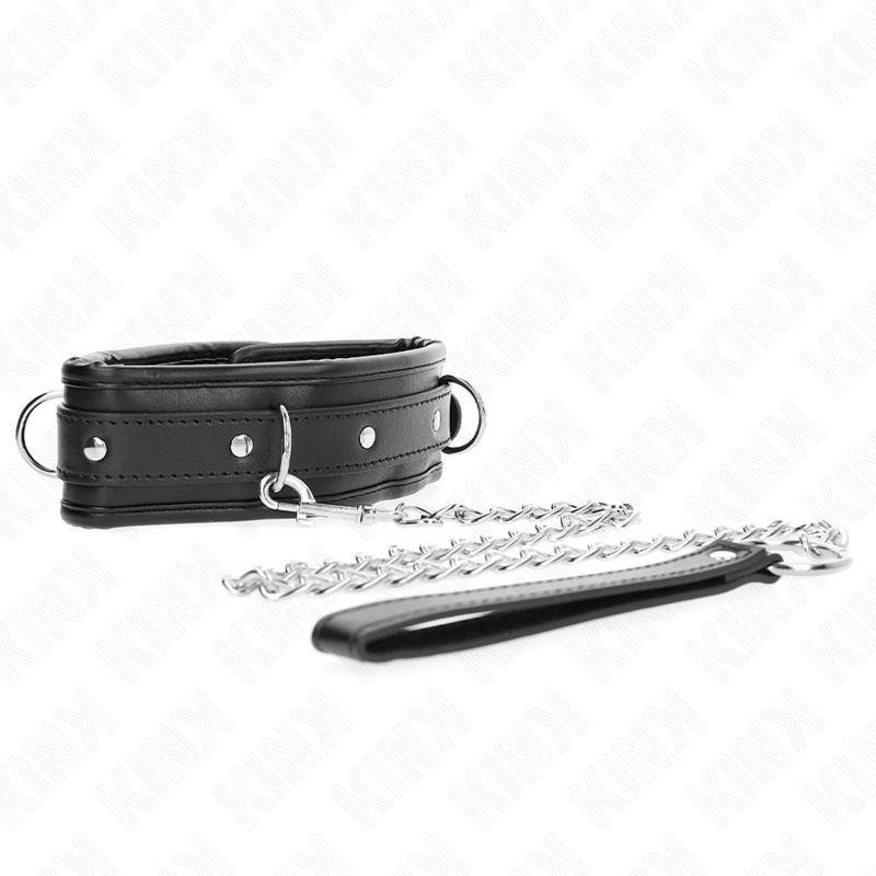 KINK - COLLAR PESADO CON CINTURÓN DE 65 CM, MODELO 1, AJUSTABLE DE 36,5 A 50 CM
