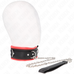 KINK - COLLAR PESADO CON CINTURÓN DE 65 CM, MODELO 3, AJUSTABLE DE 36,5 A 50 CM