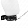 KINK - COLLAR CON CORREA DE 65 CM CON REMACHES PLATEADOS MODELO 1 AJUSTABLE 36-43 CM X 5 CM
