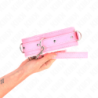 KINK - COLLAR CON CORREA 65 CM CON RESTRICCIONES ROSA 36-42 CM X 5.5 CM
