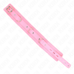 KINK - COLLAR CON CORREA 65 CM CON RESTRICCIONES ROSA 36-42 CM X 5.5 CM