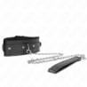 KINK - COLLAR CON CORREA 65 CM CON RESTRICCIONES NEGRO 36-42 CM X 5.5 CM
