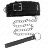 KINK - COLLAR CON CORREA 65 CM CON RESTRICCIONES NEGRO 36-42 CM X 5.5 CM