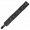 KINK - COLLAR CON CORREA 65 CM CON RESTRICCIONES NEGRO 36-42 CM X 5.5 CM