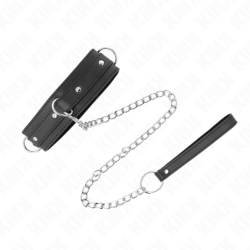 KINK - COLLAR CON CORREA 65 CM MODELO DE 3 ANILLOS 1 AJUSTABLE 38-49 CM X 5 CM