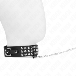 KINK - COLLAR CON CORREA DE 65 CM CON BRILLO AJUSTABLE DE 37-42 CM X 5,3 CM