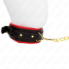 KINK - COLLAR CON CORREA DE IMITACIÓN DE PIEL DE ESPONJA MODELO 2 AJUSTABLE 37-54 CM X 3 CM