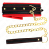KINK - COLLAR CON CORREA DE IMITACIÓN DE PIEL DE ESPONJA MODELO 2 AJUSTABLE 37-54 CM X 3 CM