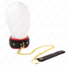 KINK - COLLAR CON CORREA DE TELA LISA AJUSTABLE DE 33-48 CM X 5,7 CM