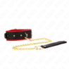 KINK - COLLAR CON CORREA DE TELA LISA AJUSTABLE DE 33-48 CM X 5,7 CM