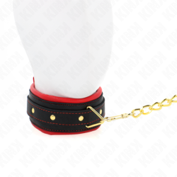 KINK - COLLAR CON CORREA DE TELA LISA AJUSTABLE DE 33-48 CM X 5,7 CM