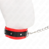 KINK - COLLAR MODELO BÁSICO CON CORREA 65 CM MODELO 3 ROJO 53 X 5 CM