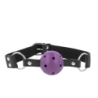 KINK - BOLA TRANSPIRABLE DE 4 CM CON DOBLE REMACHE MORADO 62,5 x 2,5 CM AJUSTABLE 42-58 CM
