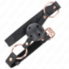 KINK - BOLA DE TPE PREMIUM DE 4 CM, MORDAZA DE 60 X 2 CM