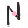 KINK - BOLA DE ORO ROSA, MORDAZA DE 4 CM, 60 x 2 CM
