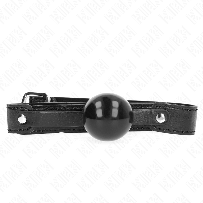 KINK - BOLA DE TPE SUAVE DE 4 CM, MODELO DE MORDAZA 2, 65 x 2,5 CM