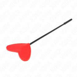 KINK - PALETA ROJA EN FORMA DE CORAZÓN 33 X 10 CM