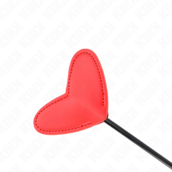 KINK - PALETA ROJA EN FORMA DE CORAZÓN 33 X 10 CM