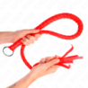 KINK - LÁTIGO DE SERPIENTE CON ANILLO ROJO PARA LA MANO 65 CM