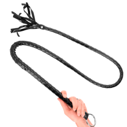 LÁTIGO KINK - LARGO Y BRILLANTE DE PVC DE 138 CM